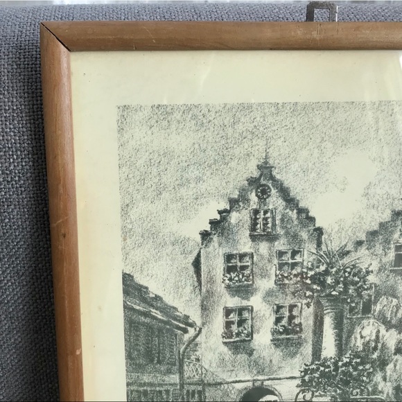 Original Vintage German Lithograph - Picture 3 of 11